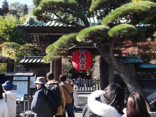 鎌倉駅から長谷寺 徒歩